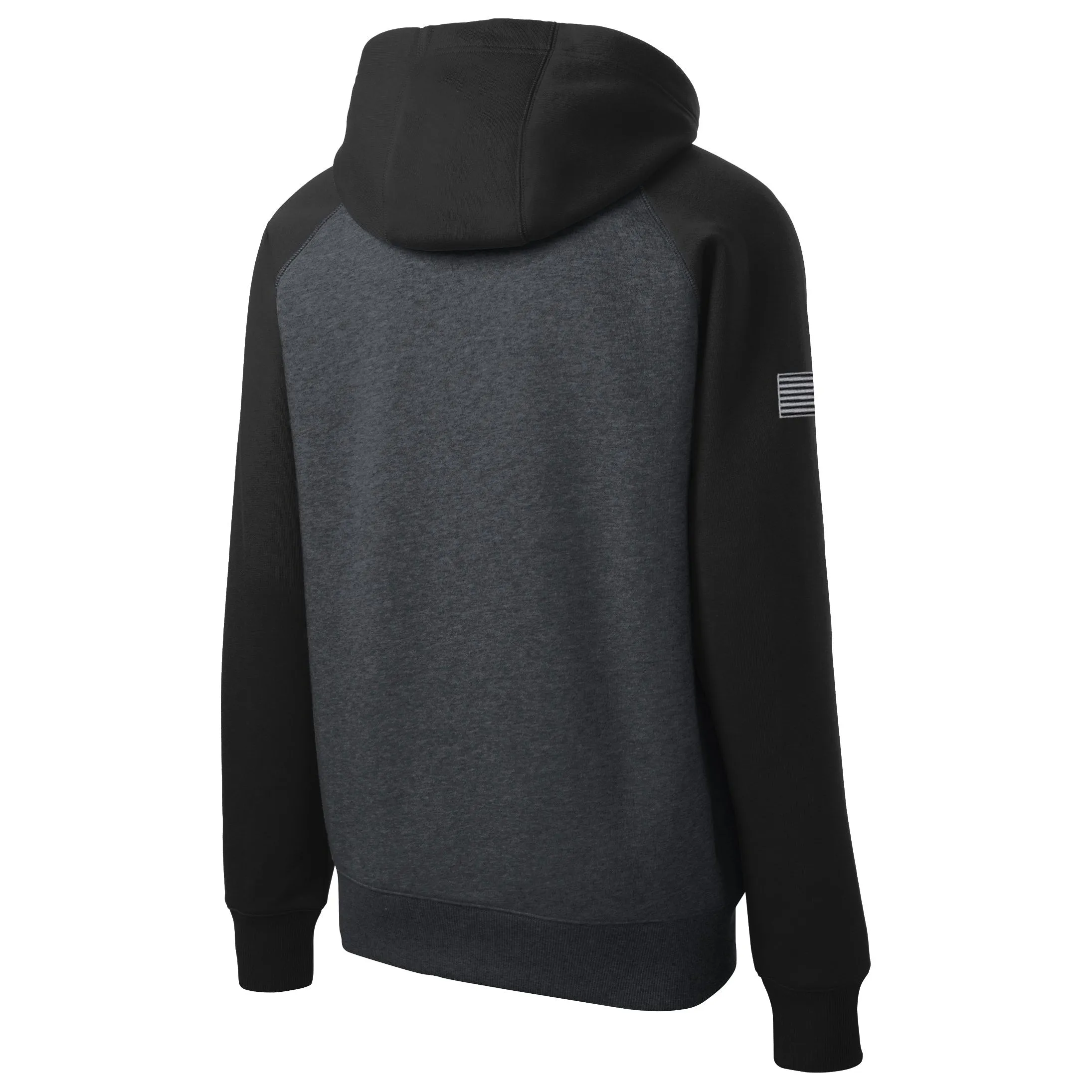 10th Mountain Color Block Zip Up Hoodie