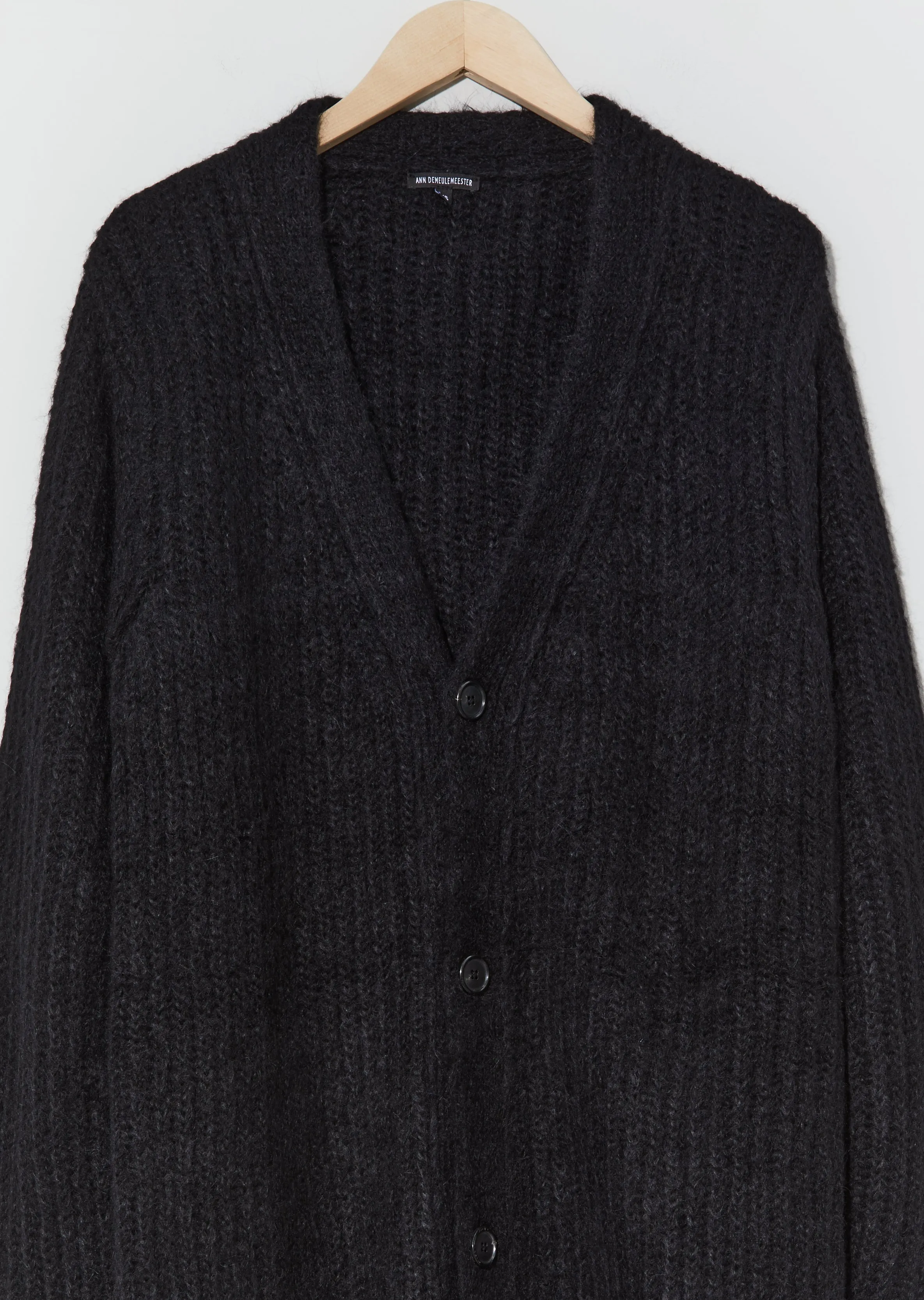 Alpaca & Wool Oversized Knit Cardigan