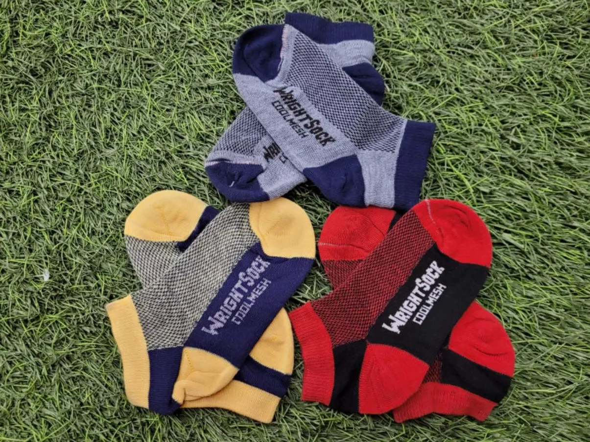 Assorted New Wrightsock Coolmesh/Running Ankle Sock