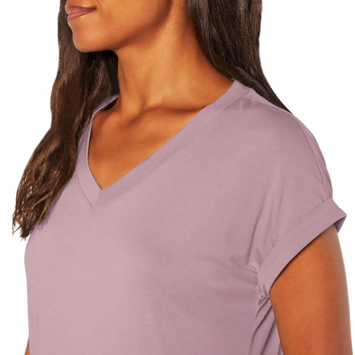 Banana Republic Women's Soft Jersey V-Neck Top T-Shirt