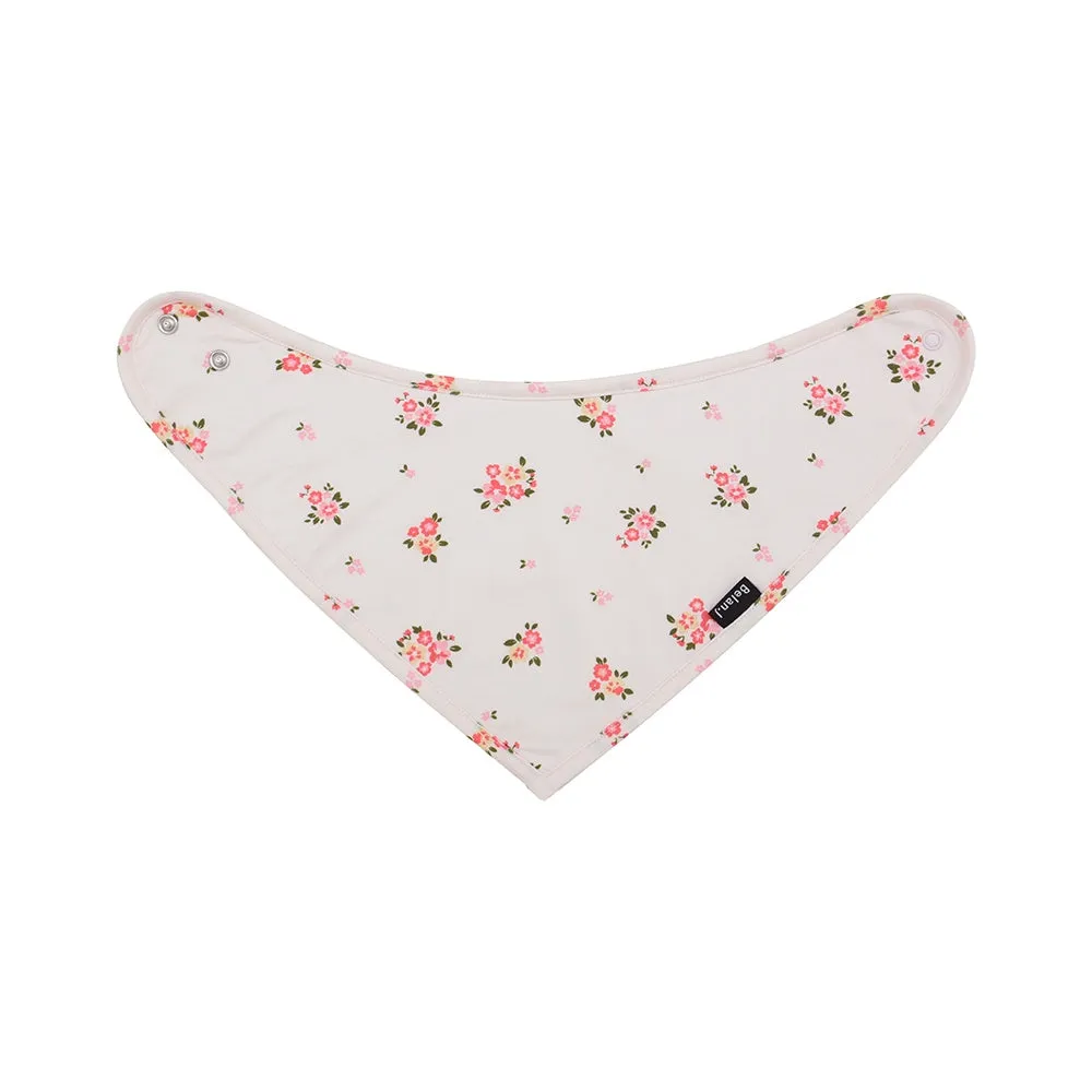 Bandana Bib - Blushing Blossom