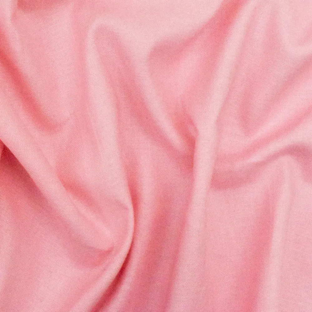 Blossom Pink Cotton Slubbed Stretch Shirting Woven Fabric