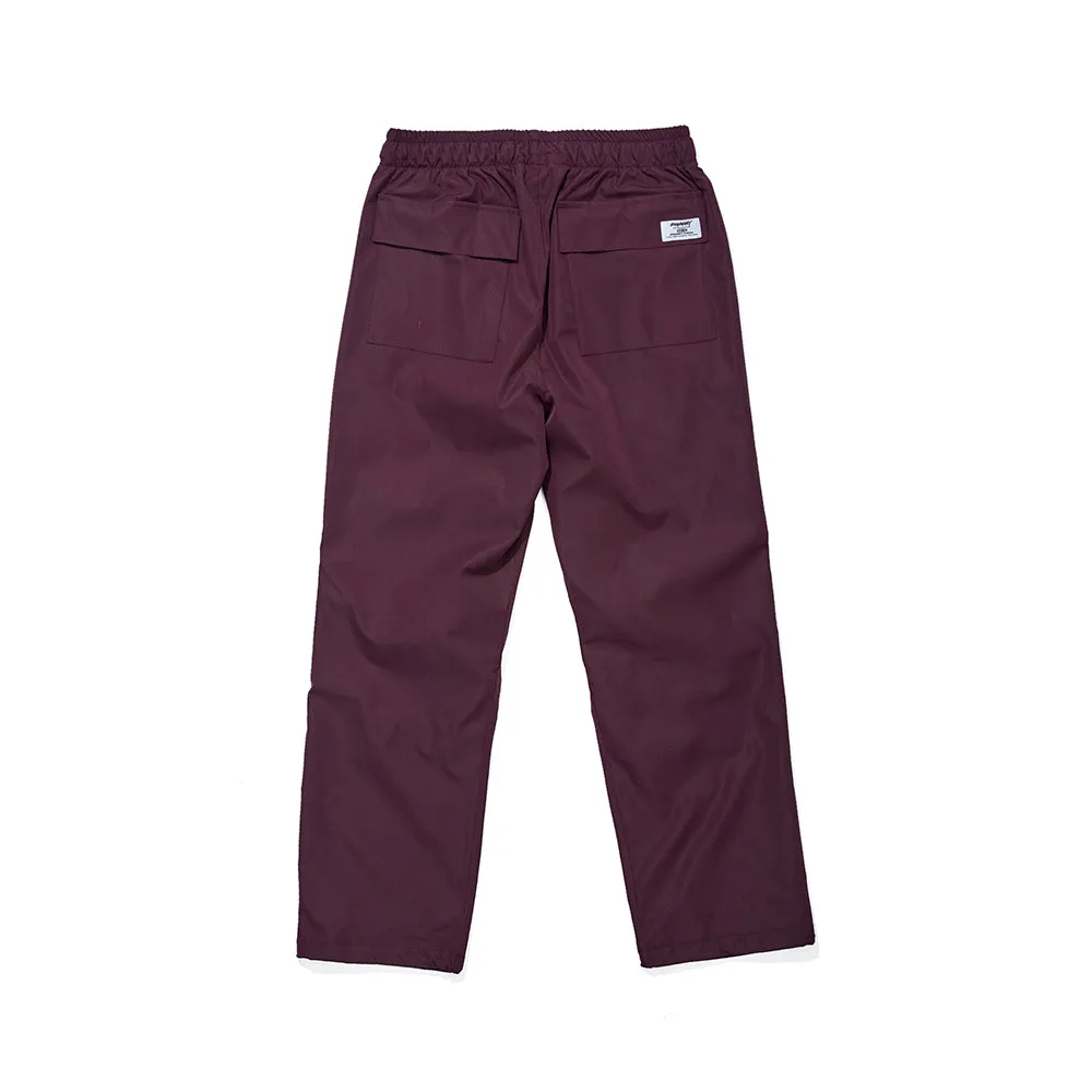 BSR LIFE JOGGER PANTS BURGUNDY