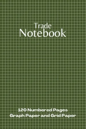 Coil Bound Trade Size Graph Paper Notebook with Numbered Pages