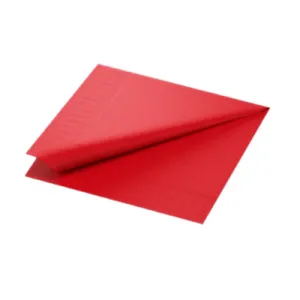 Duni Red Napkin 2ply 33x33cm