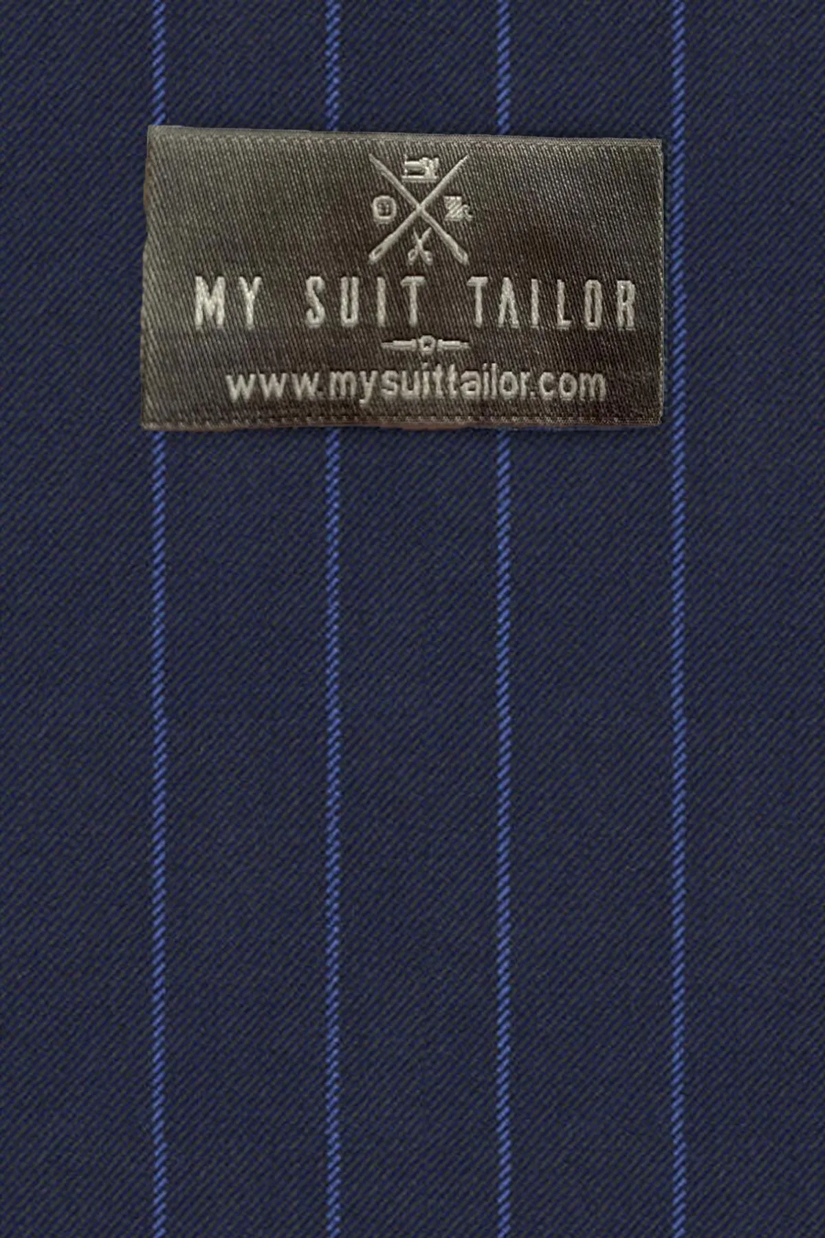 Elevate Your Style with the Italian Navy Stripe Suit