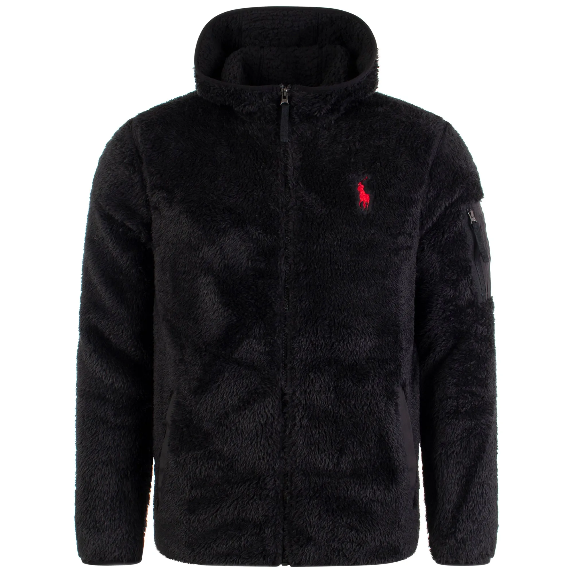 Fleece Full-Zip Through Hoodie