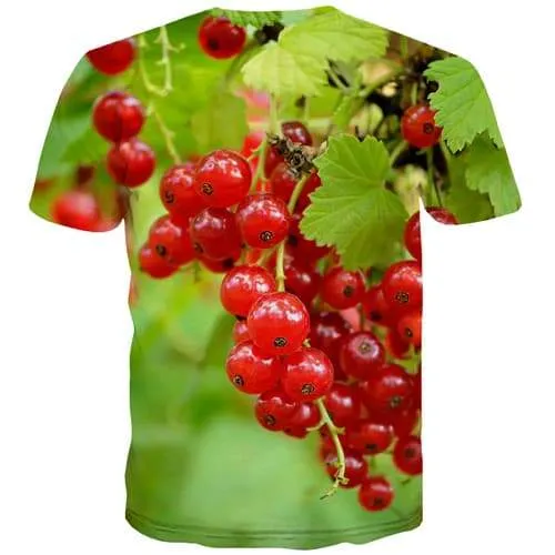 Fruit T shirts Men Element T shirts Funny Leisure Tshirt Anime Motion Tshirts Novelty Short Sleeve T shirts Men/women Tee Top