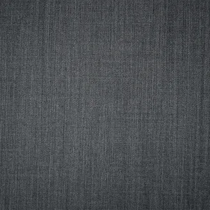 Gray-Deep Gray Poly-Wool Twill Texture Woven Suiting Fabric