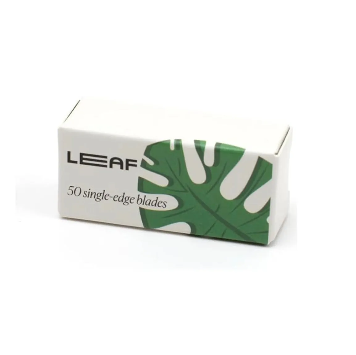 Leaf Single Edges Blades - 50 Blade Pack