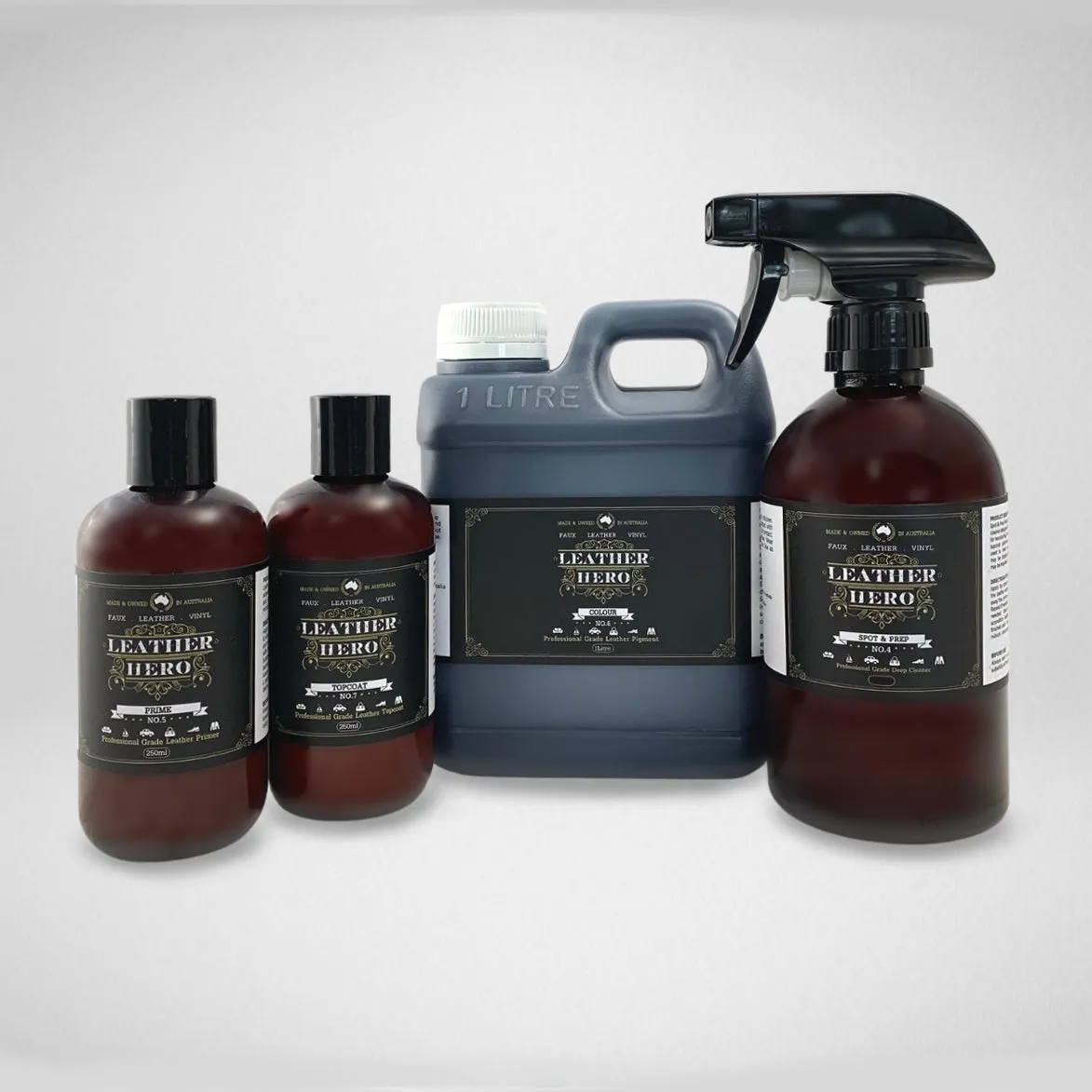 Leather Repair & Recolour Kit - Custom Mixed Colour