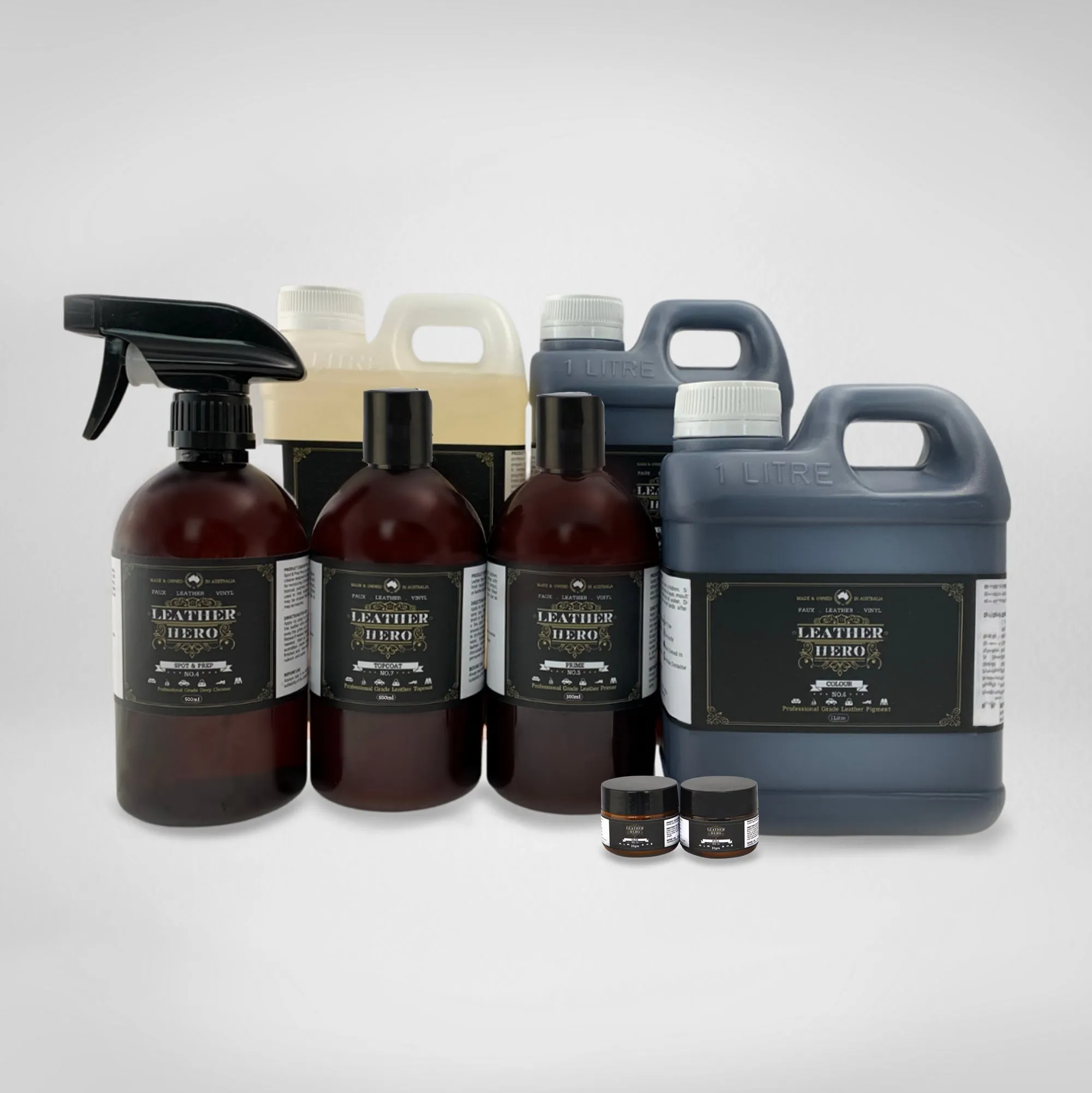 Leather Repair & Recolour Kit - Custom Mixed Colour