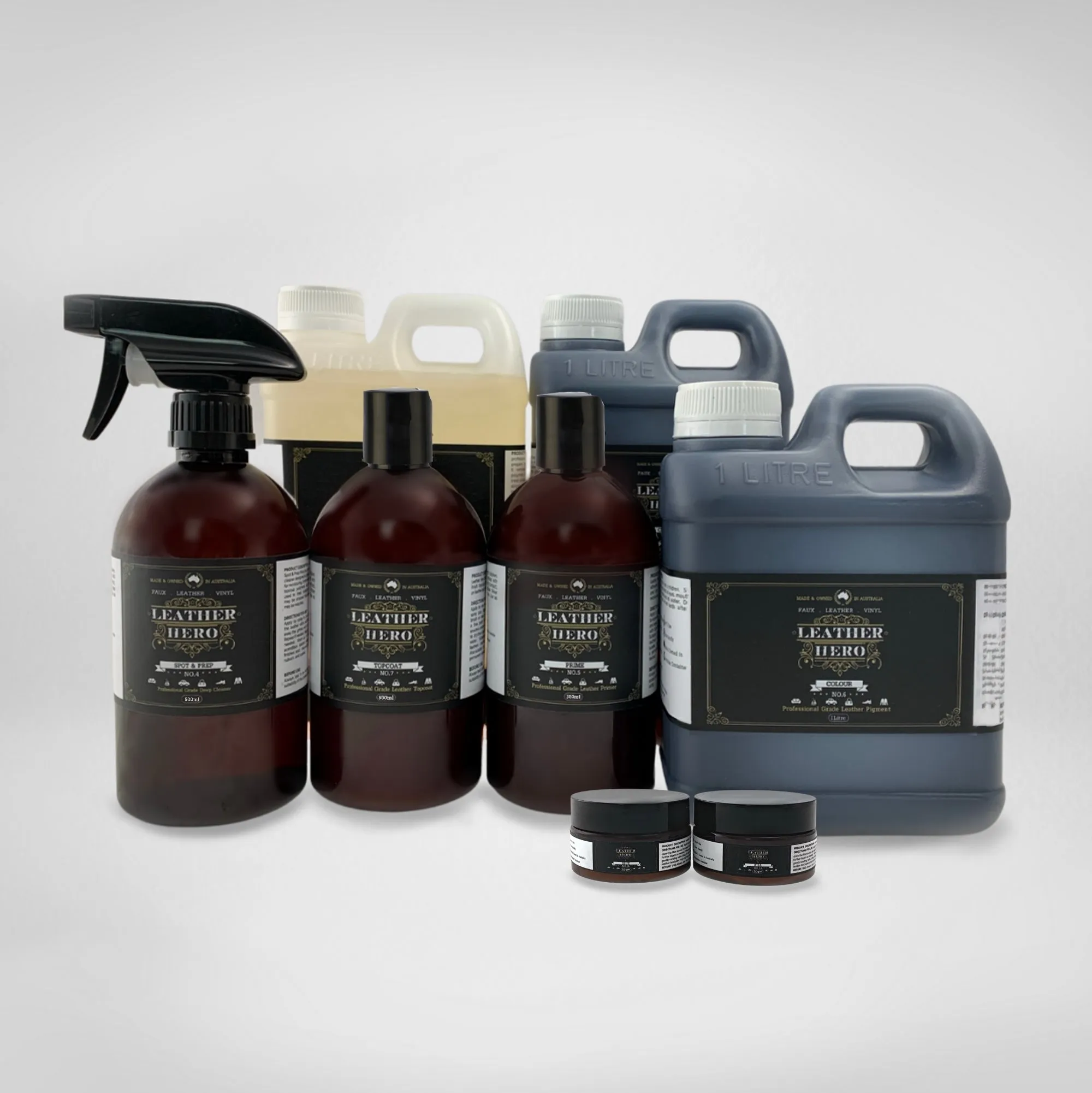 Leather Repair & Recolour Kit - Custom Mixed Colour