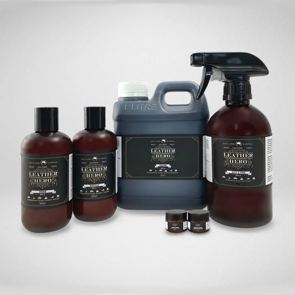 Leather Repair & Recolour Kit - Custom Mixed Colour