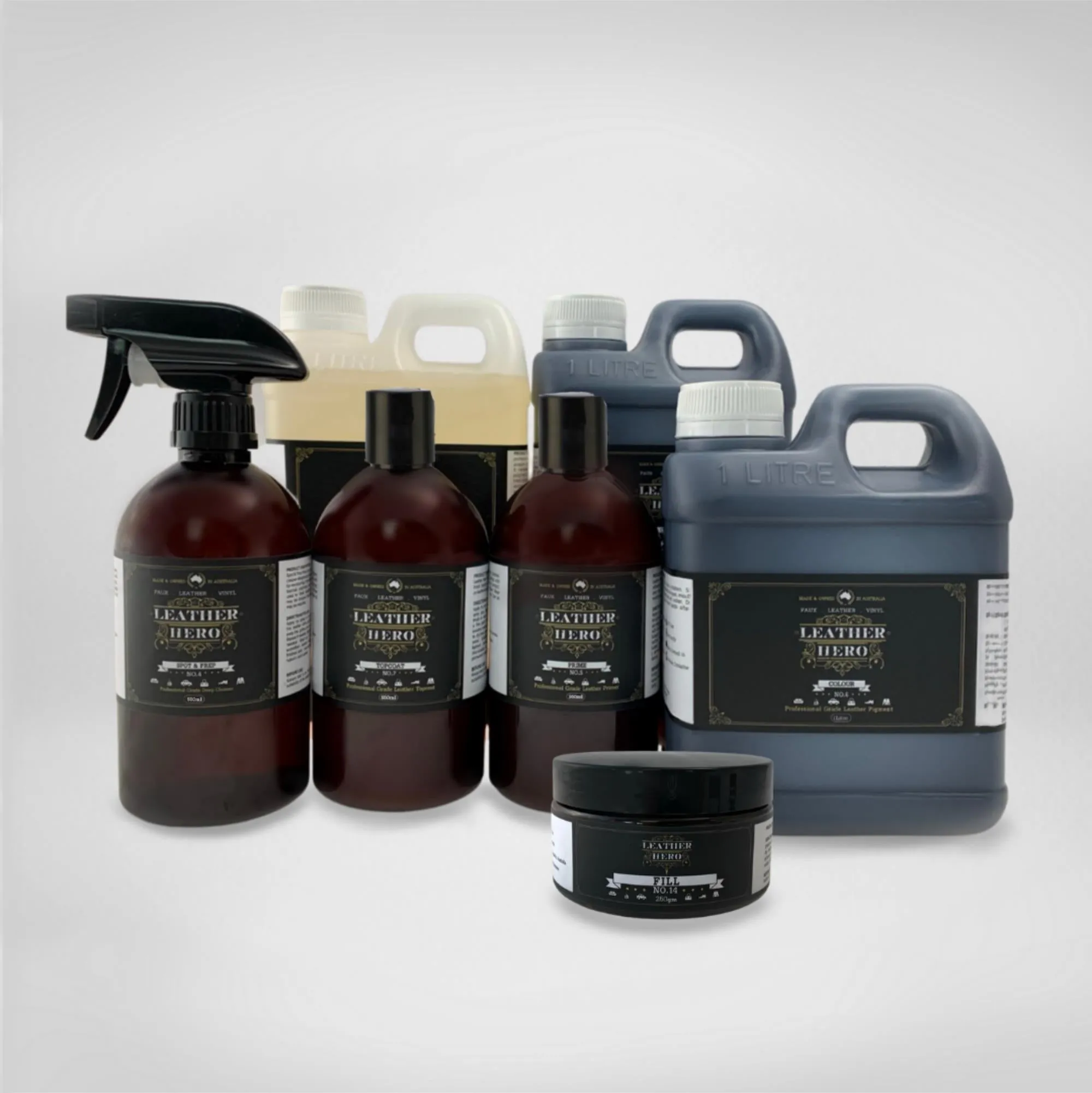 Leather Repair & Recolour Kit - Custom Mixed Colour