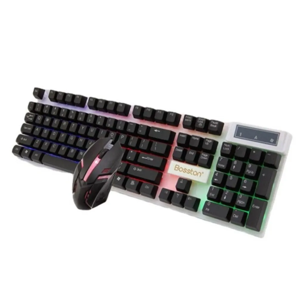 LED Gaming Keyboard and Mouse Set