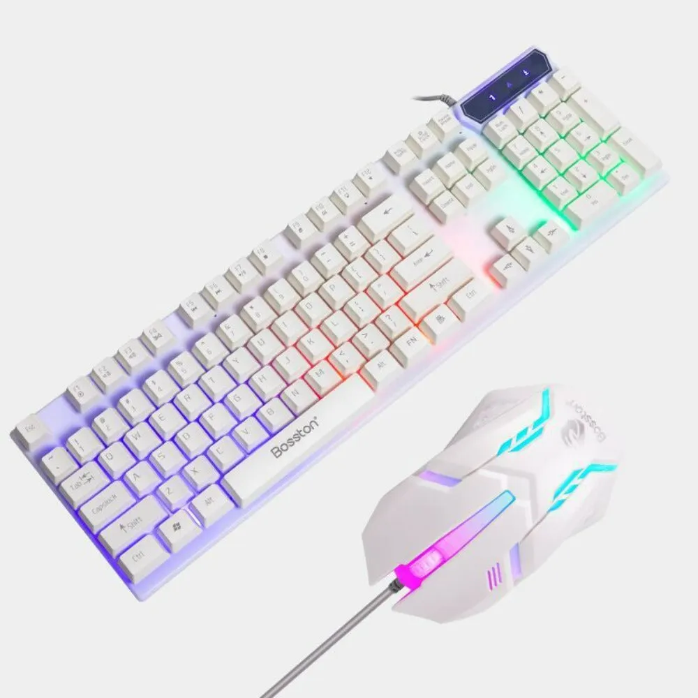 LED Gaming Keyboard and Mouse Set