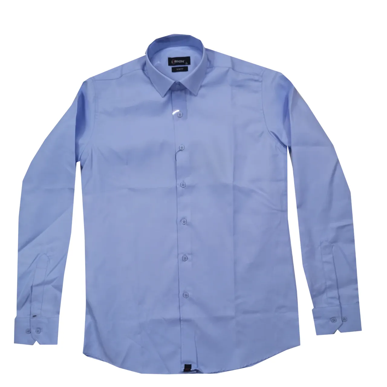 Lorenzini LS Slim Fit Sky Blue Shirt