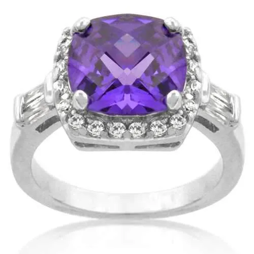 Midnight Amethyst Ring