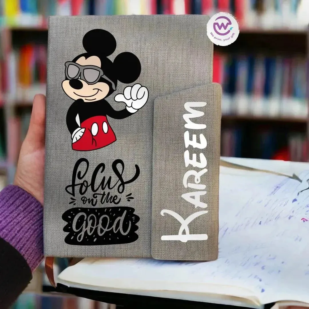 Notebook with magnetic closure-Disney