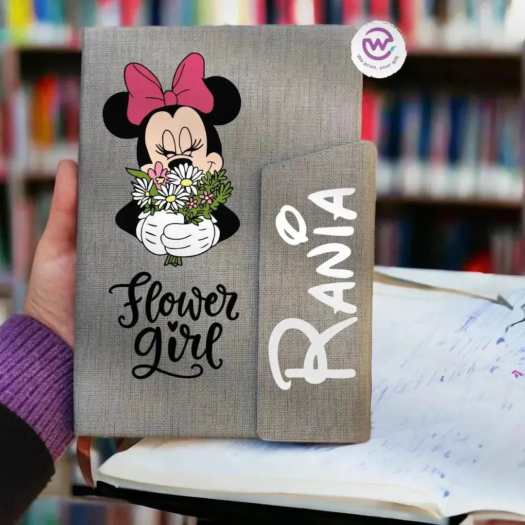 Notebook with magnetic closure-Disney