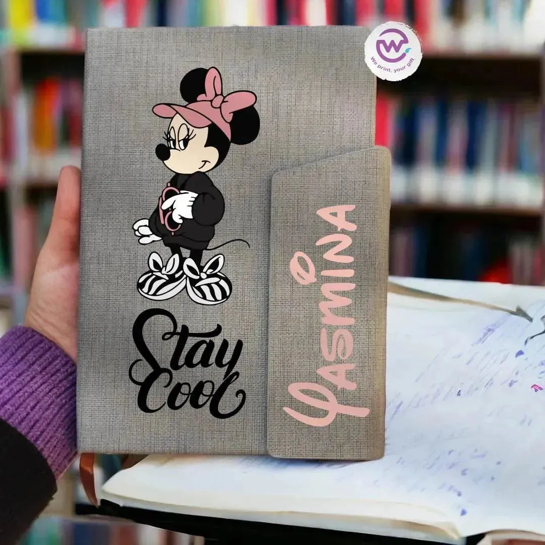 Notebook with magnetic closure-Disney