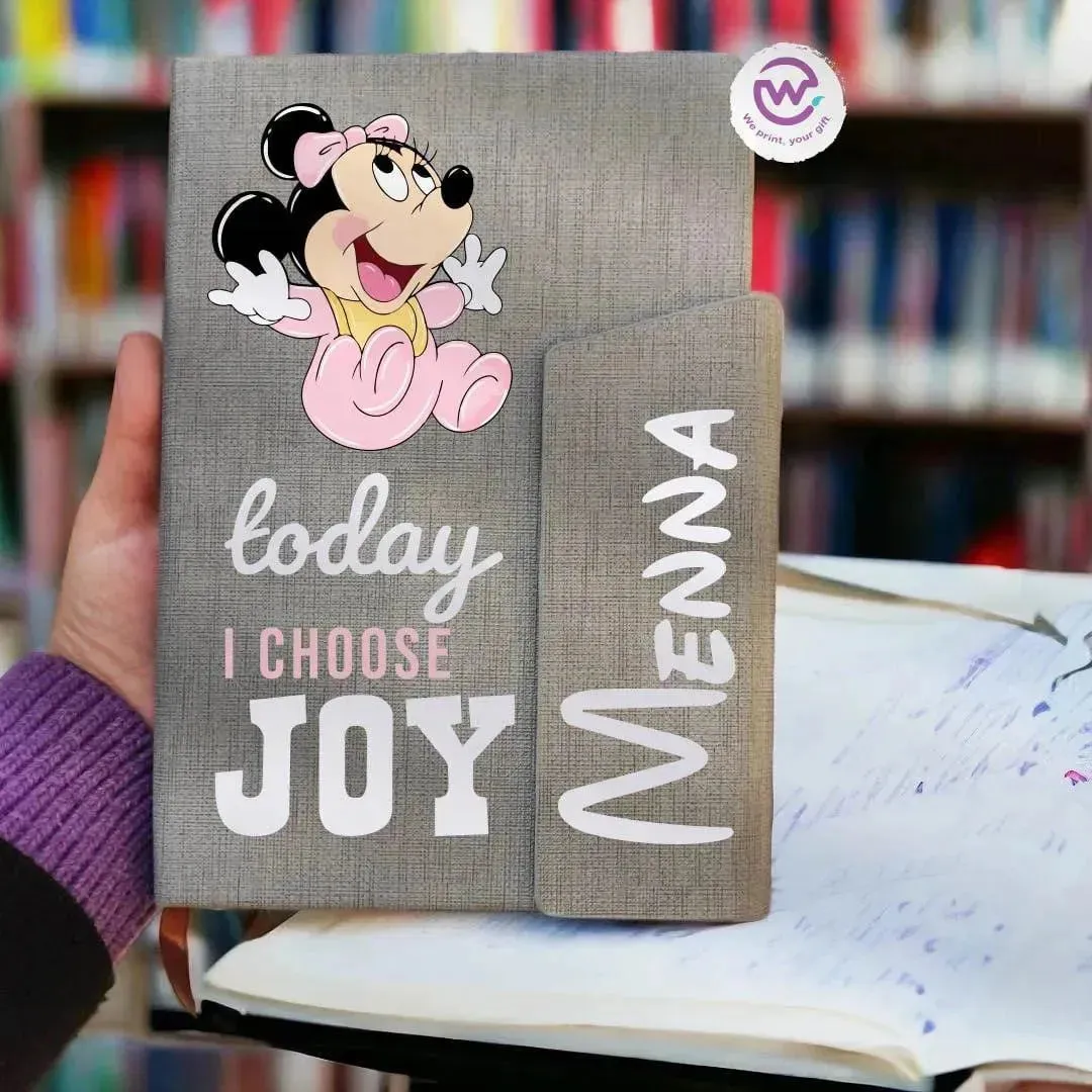 Notebook with magnetic closure-Disney