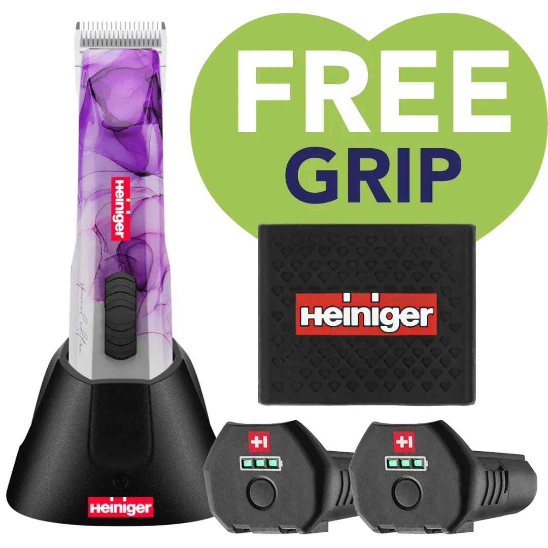 Opal Special Edition Cordless Clipper 2 Batteries with Free Clipper Grip by Heiniger