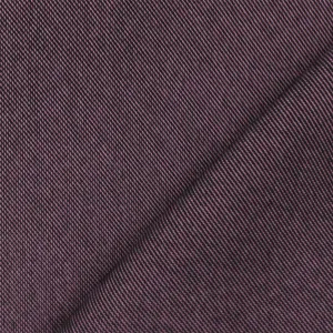 Pink-Black Poly Stretch Spandex Twill Chambray Woven Fabric