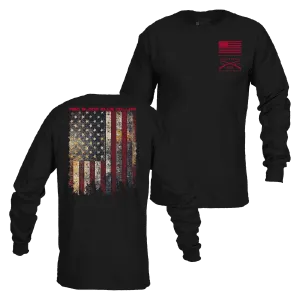 Red Blood Blue Collar® Long Sleeve - Black