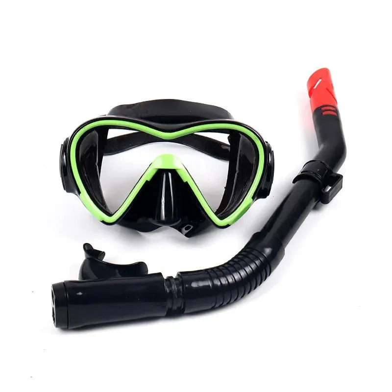 Scuba Diving Mask Ank Snorkel Diving Equipment Shockproof Anti-Fog  Underwater Snorkel Mask For Adult Swimming Goggles