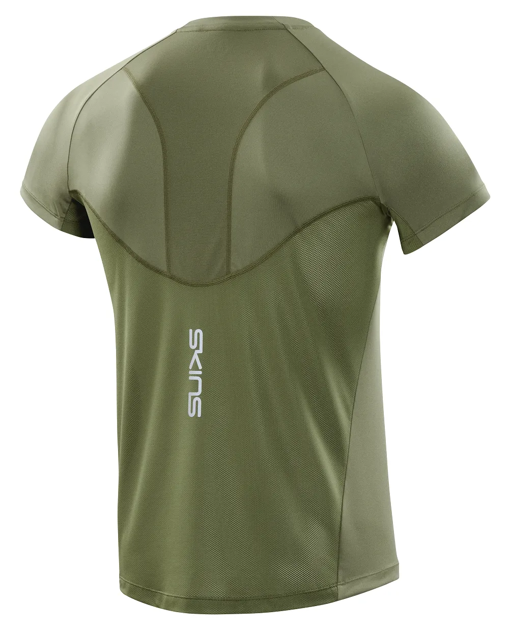 SKINS Men's Activewear Short sleeve Top 3-Series - Khaki