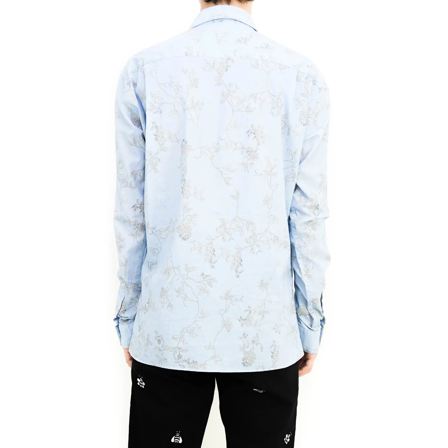 SS15 Light Blue Floral Shirt