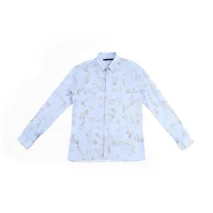 SS15 Light Blue Floral Shirt