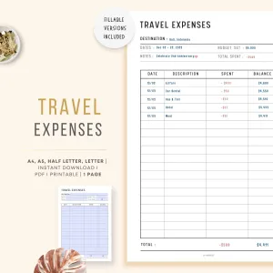 Travel Expenses Tracker - M123/4