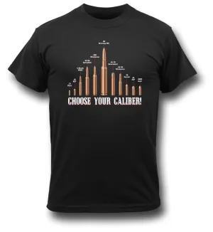 US "CALIBER" T-SHIRT BLACK