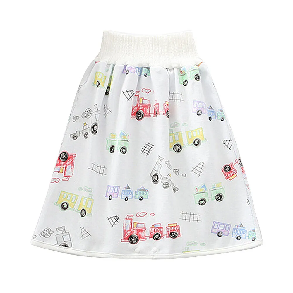 US Waterproof Cotton Training Pants Cloth Diaper Skirts Baby Night Time Sleeping