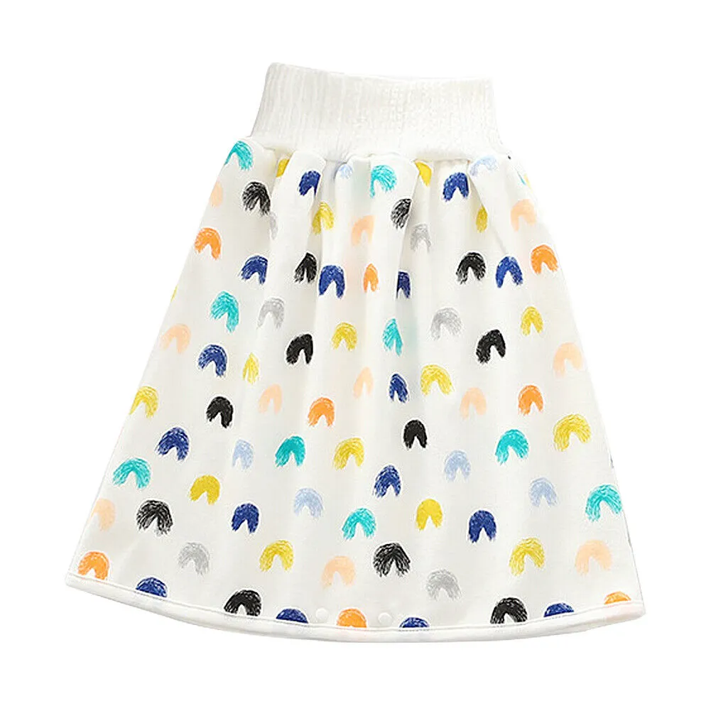 US Waterproof Cotton Training Pants Cloth Diaper Skirts Baby Night Time Sleeping