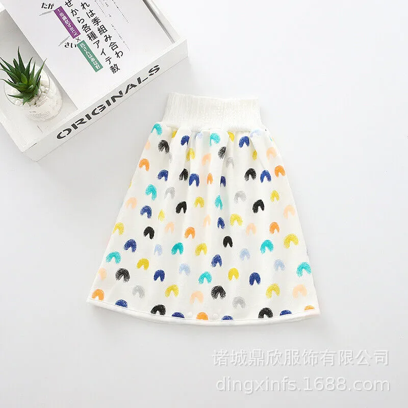 US Waterproof Cotton Training Pants Cloth Diaper Skirts Baby Night Time Sleeping