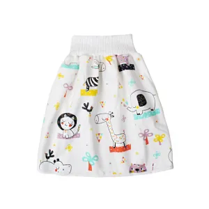 US Waterproof Cotton Training Pants Cloth Diaper Skirts Baby Night Time Sleeping