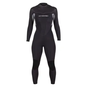 Used Henderson 5mm Women's Thermoprene Pro Back Zip Wetsuit, Black / Black, Size: 8