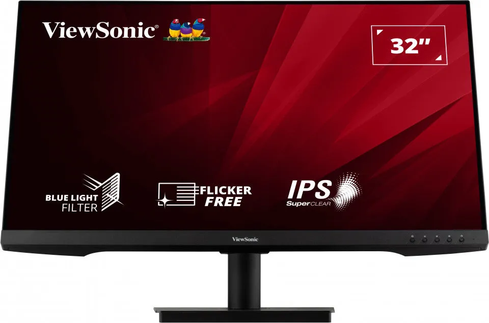 Viewsonic Va3209-Mh - Led Monitor - 32" (31.5" Viewable) - 1920 X 1080 Full Hd (1080P) @ 75 Hz - Ips - 250 Cd/M� - 1200: