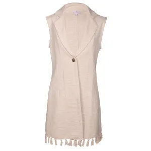 Wild West Beige Cotton Vest Store Credit