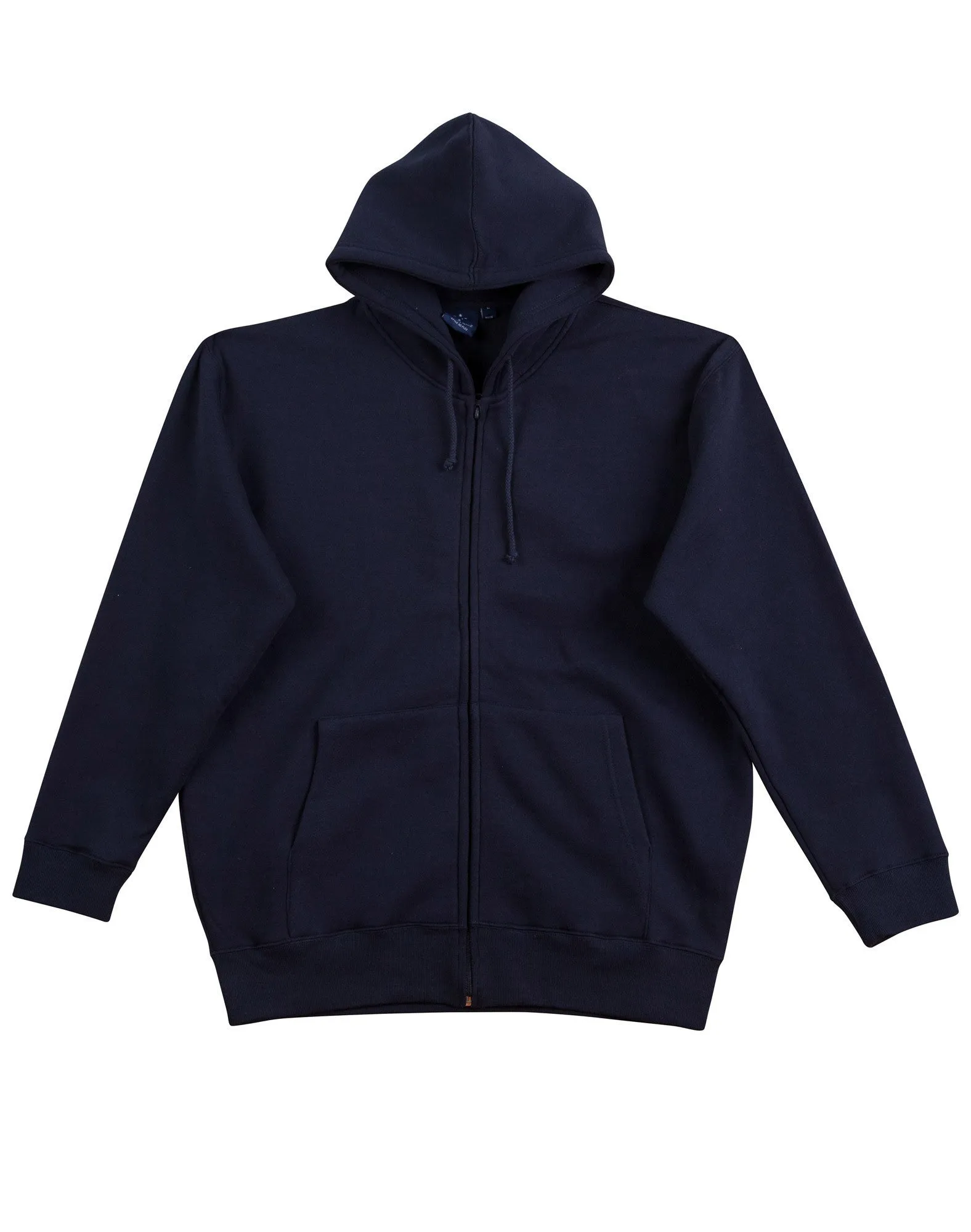 Winning Spirit Men's Full-zip Fleecy Hoodie (FL03)