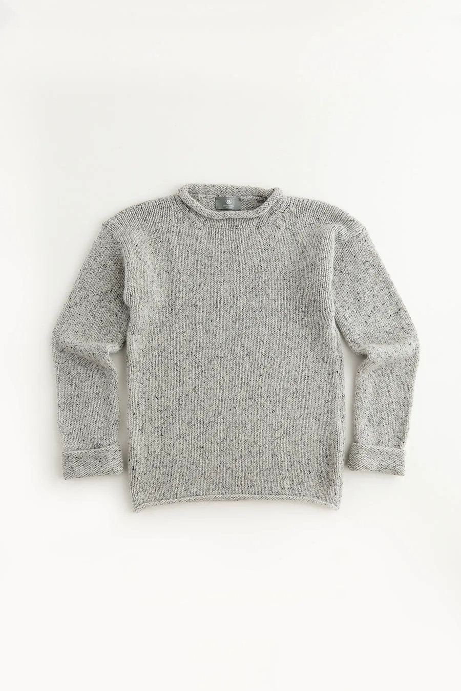 Womens Chunky cuffed jumper - limestone