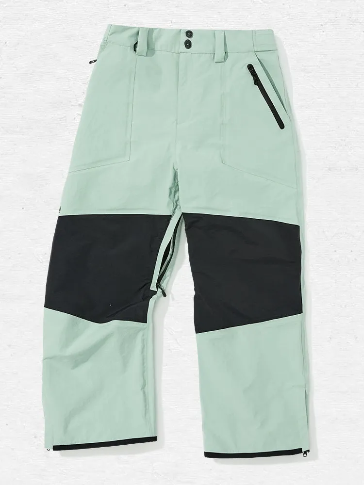 Women's Nandn Colorblock Mountain Top Snow Pants