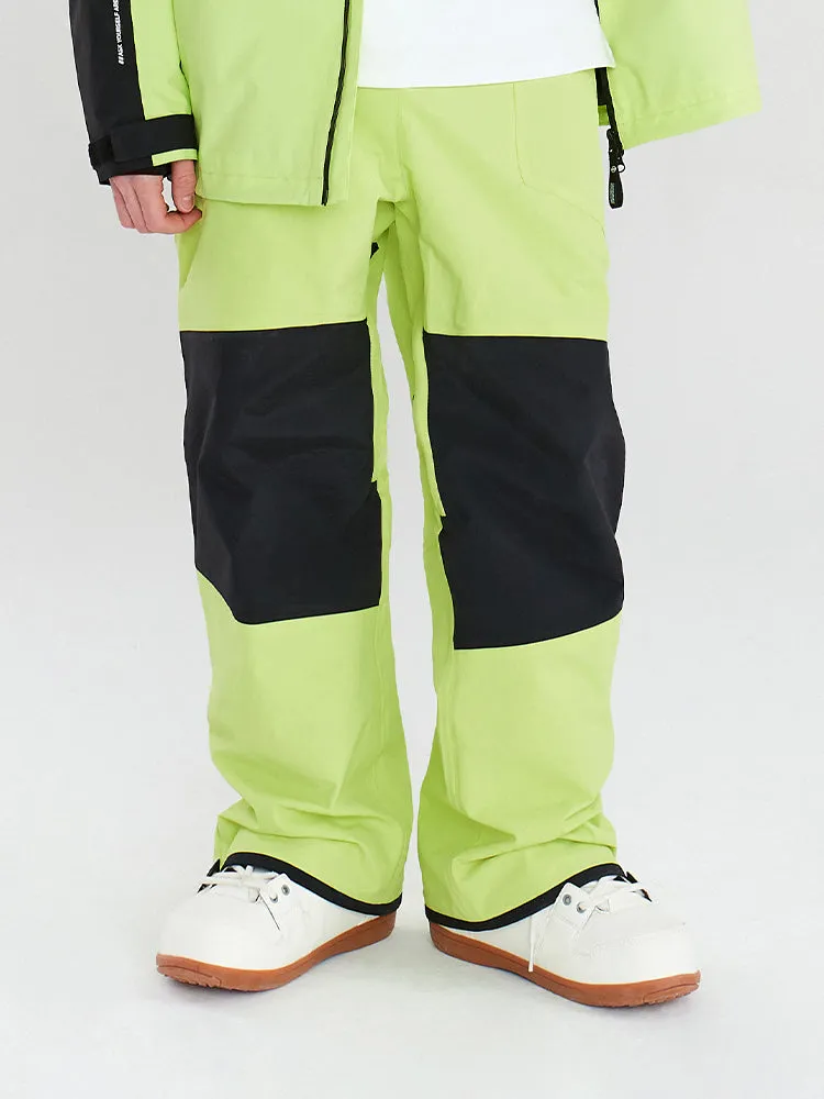 Women's Nandn Colorblock Mountain Top Snow Pants